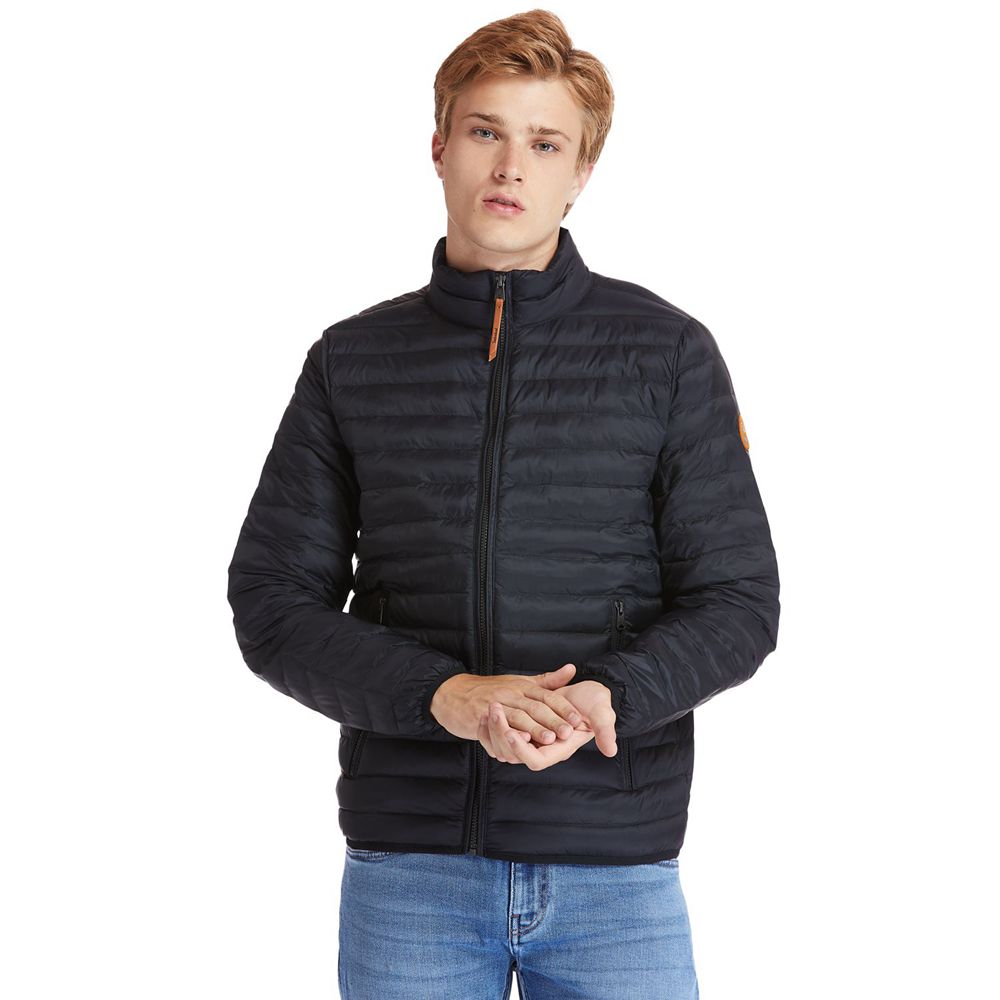 Chaquetas Timberland Argentina Hombre - Axis Peak Packable - Negras - SNATXG-647